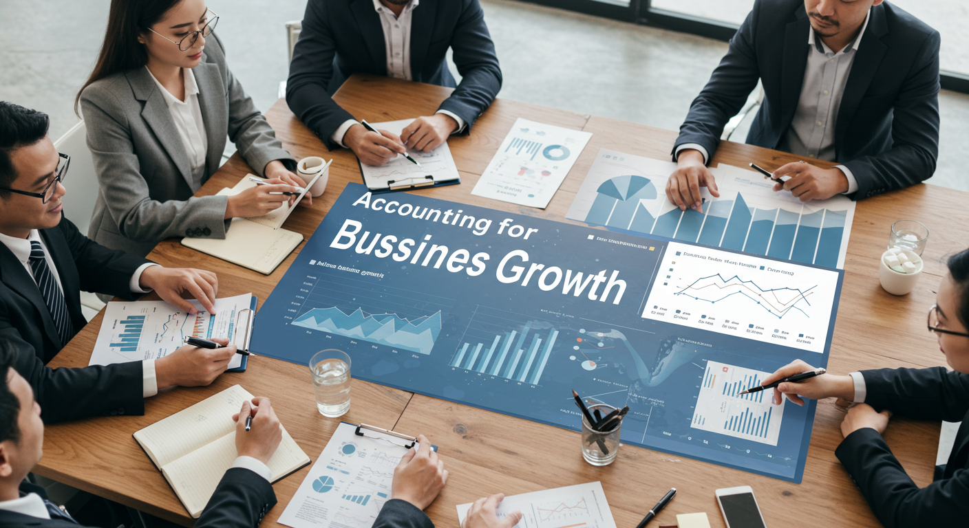 Accounting for business growth.